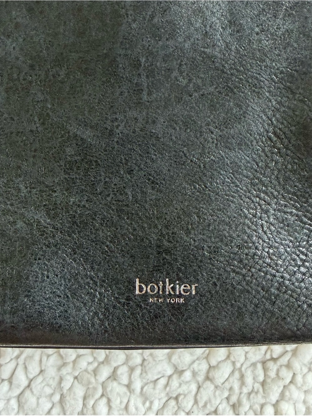Botkier Warren Studded Black Leather Crossbody Bag - Picture 4 of 9